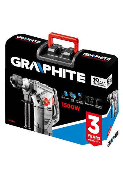 graphite Ciocan rotopercutor SDS+ 1500W 58G862