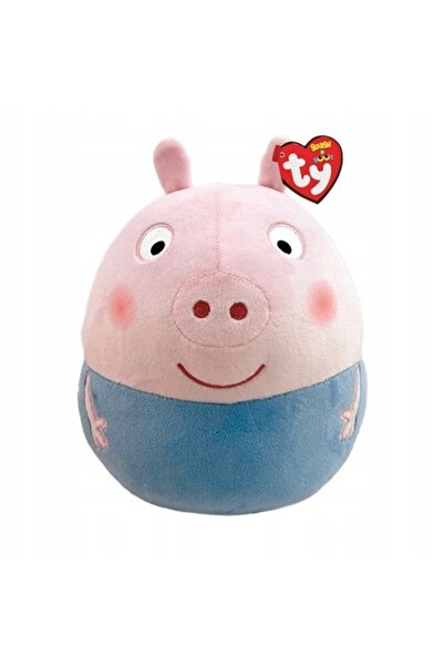 NO BRAND Pernă mascotă George purcelul Peppa Pig squishy Ty - 22cm