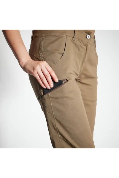 NO BRAND Pantaloni de vânătoare pentru femei, respirabili, Solognac 500 V2
