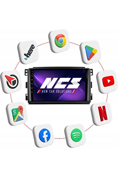 NO BRAND NCS ZQ9 RADIO AUTO SMART FORTWO 2005-2010 NAVIGAȚIE ANDROID 8GB LTE