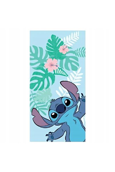 NO BRAND Prosop de plajă 70x140 LILO & STITCH Stitch DISNEY