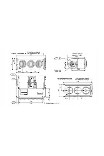 NO BRAND Boiler electric universal SIROCCO TENERE PERFORMA G 24V 5,3kW