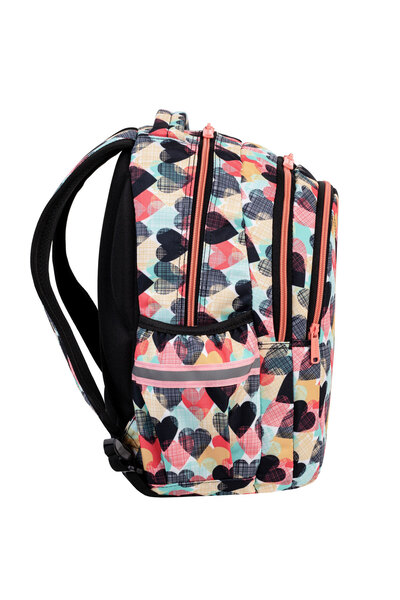 NO BRAND Rucsac școlar cu multiple compartimente, termoizolant, multicolor, 21 L