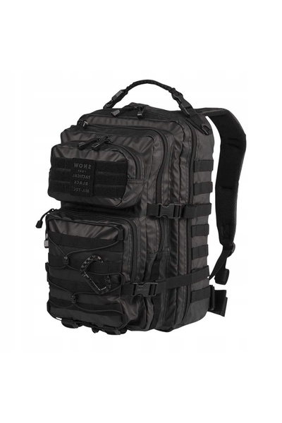 NO BRAND Rucsac militar Mil-Tec US assault 20-40 L Negru