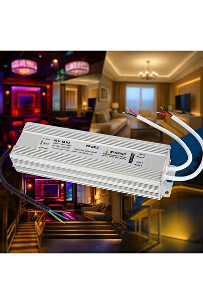 Blow Sursă de alimentare 24V LED 10.5A 250W Bandă LED CCTV I67 Impermeabil IP...