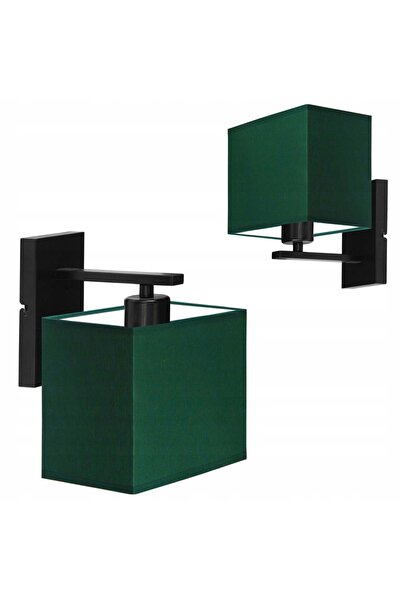 NO BRAND Aplică de perete cu abajur verde, LED E27, modernă și elegantă