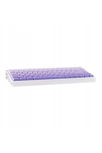 NO BRAND HERO84 HE Tastatură AULA cu gradient alb-violet