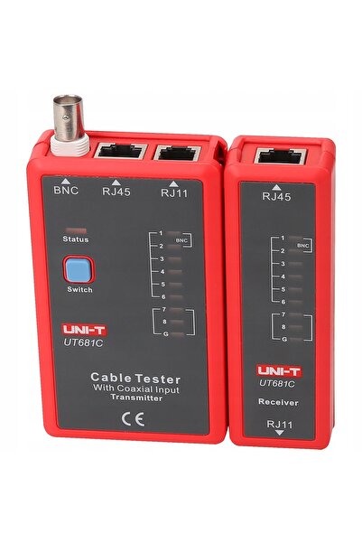 unı-t RJ45, RJ11, BNC, cat.5, Uni-T, UT-681C, tester de rețea LAN