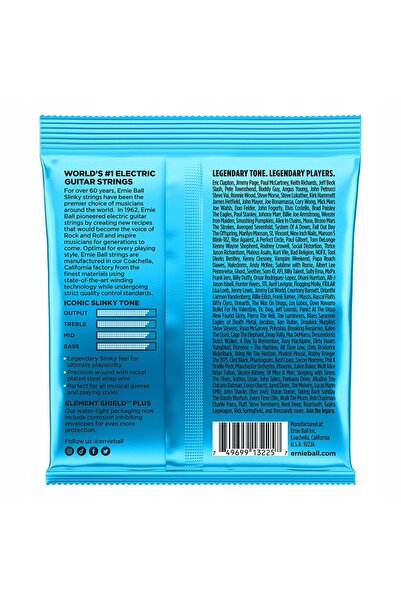NO BRAND Corzi pentru chitară electrică Ernie Ball 3225 8-38 Extra Nickel, 3 ...