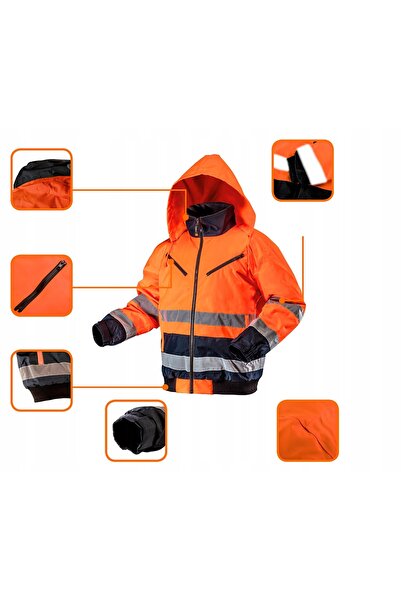 NEO Tools 81-711 XXL Jachetă de lucru de siguranță căptușită termic