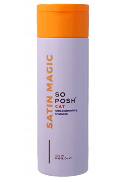 NO BRAND So Posh Satin Magic Cat Shampoo 200ml - șampon hidratant pentru pisi...