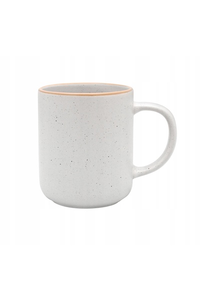 NO BRAND MG HOME ARTENA SET DE CĂNI DIN GRESIE ALBĂ 6 BUC. X 400 ML, PENTRU C...