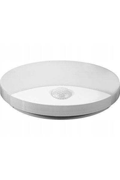 NO BRAND Lampă LED aplicată cu senzor de mișcare PIR 15W rotundă 4000K IP44