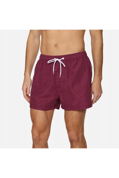 NO BRAND Șorturi de înot pentru bărbați, cu uscare rapidă, Ladeheid, roșu, 3XL