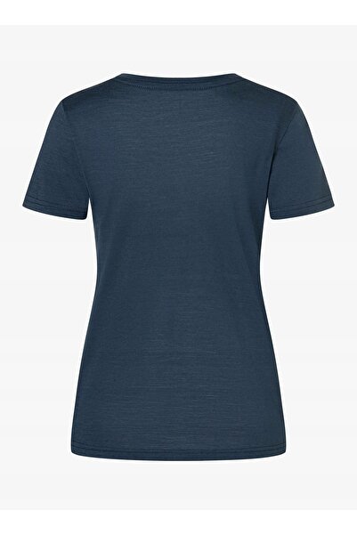 NO BRAND Tricou de damă din lână merino Super. Ceai Wonder Wald - afine/diver...