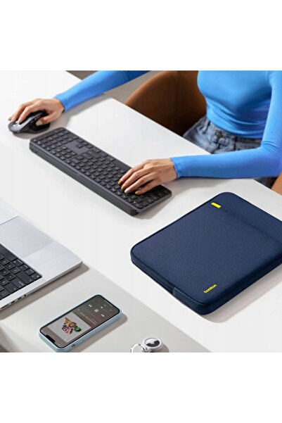 Tomtoc Husă pentru Macbook Air/Pro 13 " Defender-A13 Albastru Marin