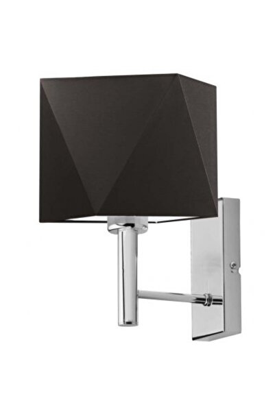 NO BRAND Aplică de perete cu abajur gri, LED E27, modernă, pentru dormitor