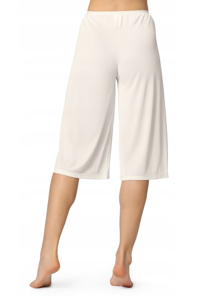NO BRAND Fustă-pantalon fustă-pantalon pentru femei BLV-ME Ecru XXL