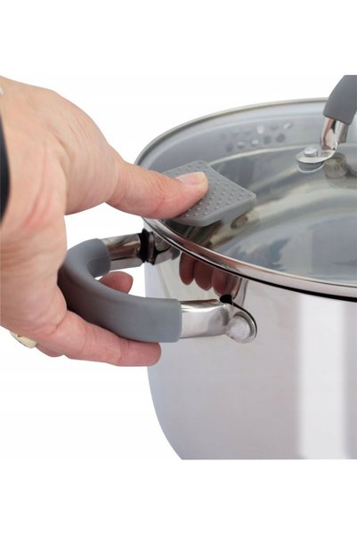 NO BRAND Oală de camping cu capac Gerona 4.5 l - EuroTrail