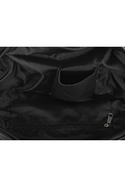 NO BRAND Rucsac Beltimore de damă din piele, cu clapetă, culoare uni