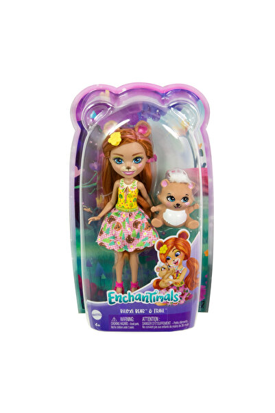 Enchantimals PĂPUȘĂ CU ANIMALE: URSUL BILOXI ȘI URSUL TRAIL HTP81