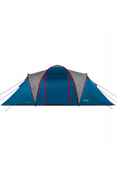 NO BRAND Cort de camping pentru 6 persoane NILS CAMP HIGHLAND NC6031 UV 4000 ...