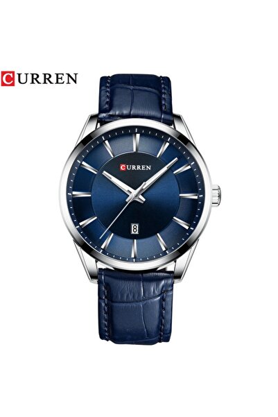 Choice1 Curren A CURREN 8365 Men's Minimalist Calendar Water-Resistant Quartz...