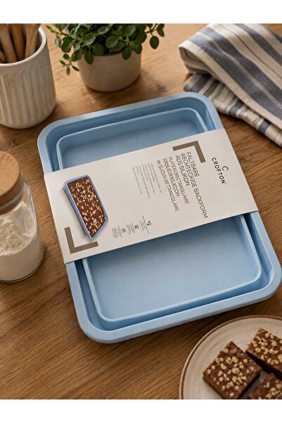 CROFTON Formă dreptunghiulară pliabilă pentru copt silicon 35,5 × 24,5 × 5 cm
