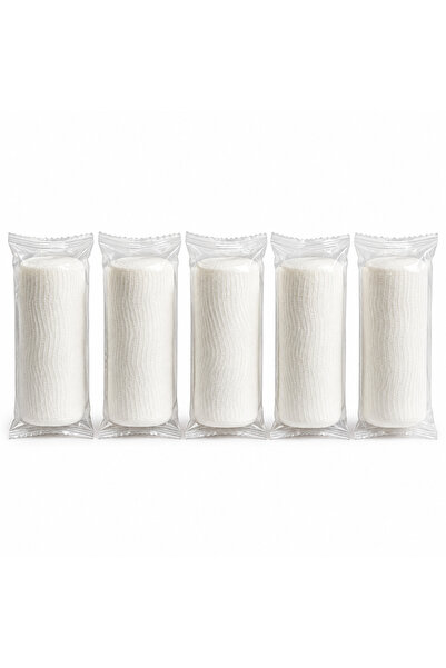 Steril Gazlı Bez Rulo – 5’li Paket | 10 x 10 cm