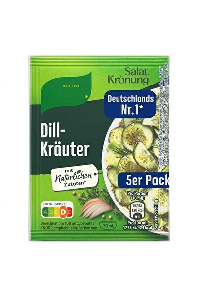 ALDİ Salatkrönung Dill Kräuter Dressing 5er-Pack