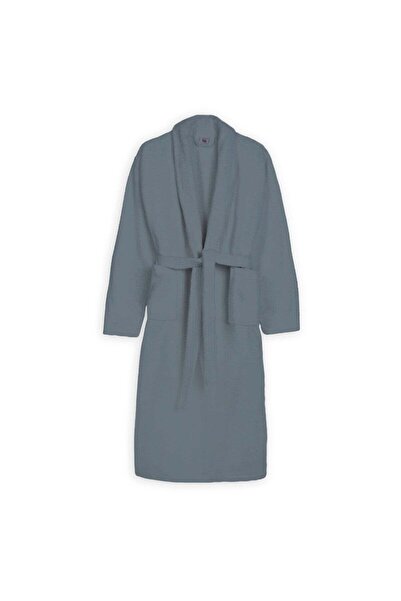 OEM Halat de baie cu guler tip kimono, velur, 100% bumbac, unisex S/M, 420 g/...
