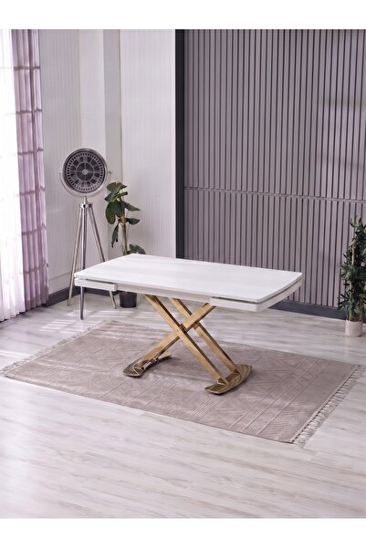 JoyMassa VENOXA X MASA 70X110 / 70X160 (BEYAZ/GOLD)