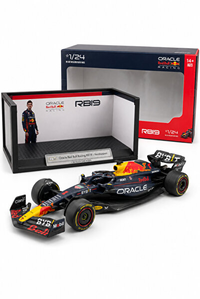 Toy Factory Oracle Red Bull Racing RB19 Verstappen 1:24 Die-Cast Model Car – ...