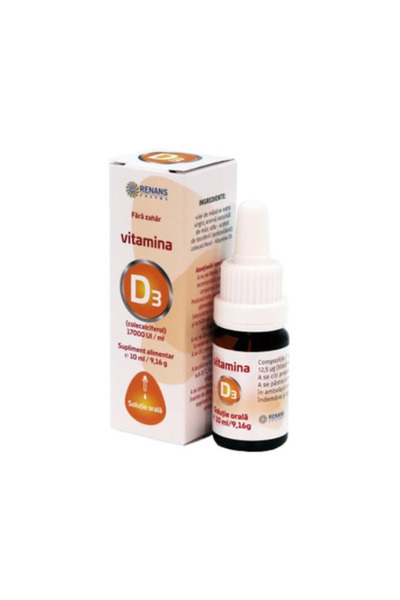 RENANS Vitamin D3 17000IU/ml, Pharma, 10 ml