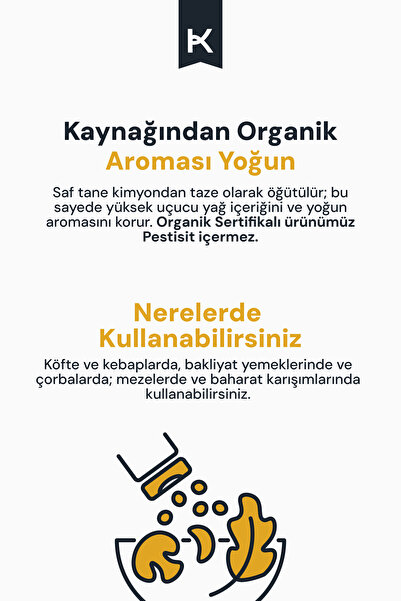 karmalife Organik Kimyon 50 gr