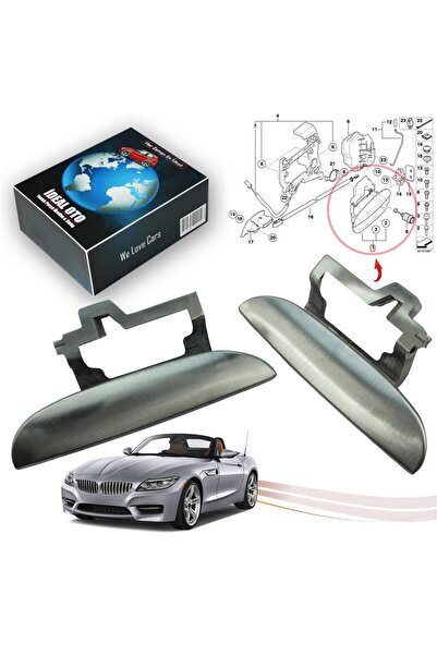 İDEAL OTOMOTİV Bmw Z4 E85 2002-2009 Left & Right Exterior Door Handle