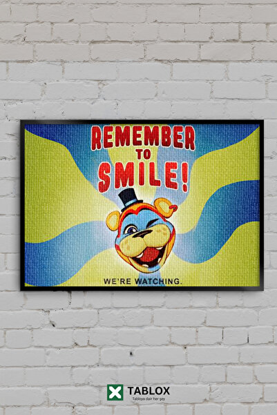 TABLOX Five Nights at Freddys Fnaf Glamrock Freddy Game Framed Decorative Mdf...