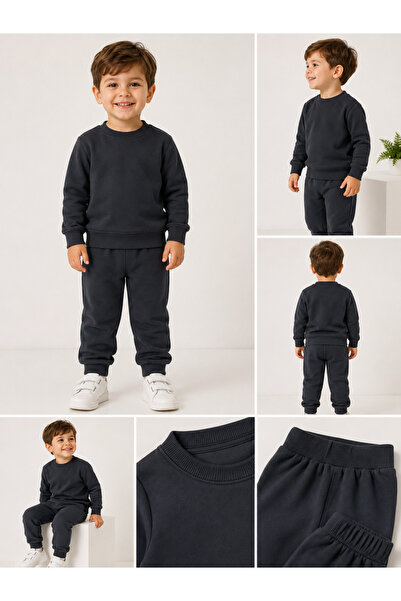 Melodikids Boy's Seasonal Top and Bottom Tracksuit Set 2-6 Years Old