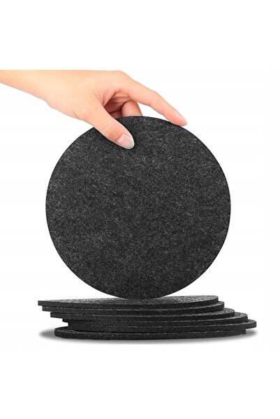 NO BRAND 7 bucăți Protecții rotunde din pâslă pentru oale, 22CM