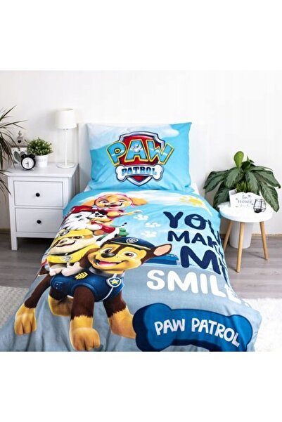 NO BRAND Lenjerie de pat fosforescentă 140x200 Paw Patrol pp325 față de pernă...