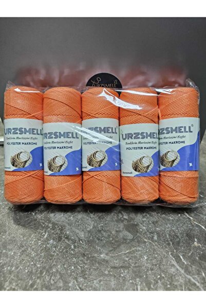 urzsmell Polyester Macrame 500Gr, 5-Pack (100Gr-140Mt Each) No. 3. 2mm Supla,...