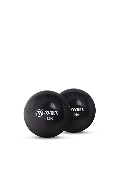 Amila Palm Ball Two-Pack 1,0Kg Μαύρο