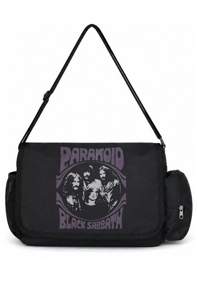SEVBANO Black Sabbath Rock Metal Music Group Geantă multifuncțională unisex i...