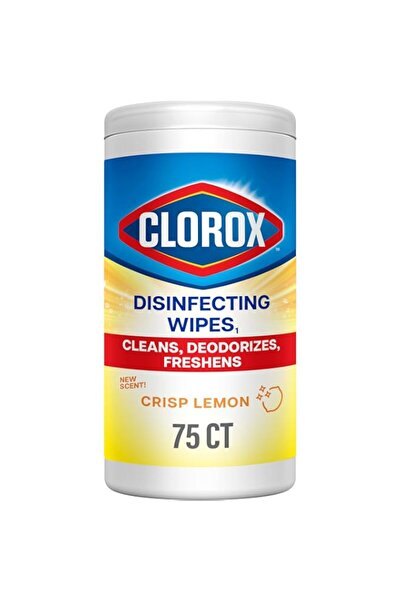 Generic Brand Clorox Disinfecting Wipes ,Crisp Lemon, 75 Wipes (Item Packing ...
