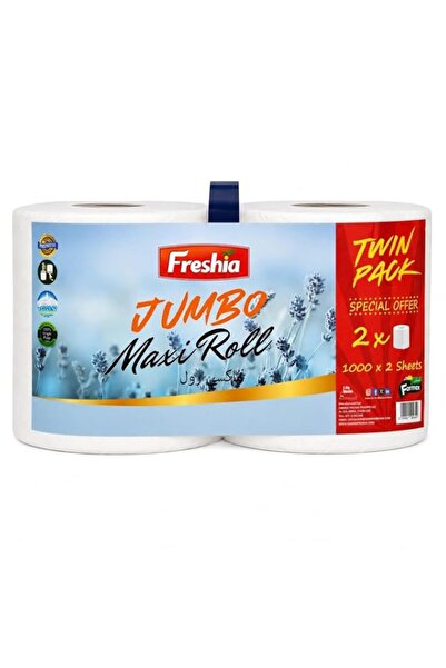 Generic Brand Freshia Premium Quality Jumbo Maxi Roll 2-Ply Tissue Hygienic, ...