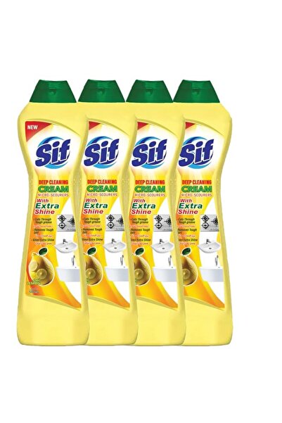 Generic Brand Swish Super Sif Scouring Cream Cleaner, Lemon 4 x 500ml, with m...