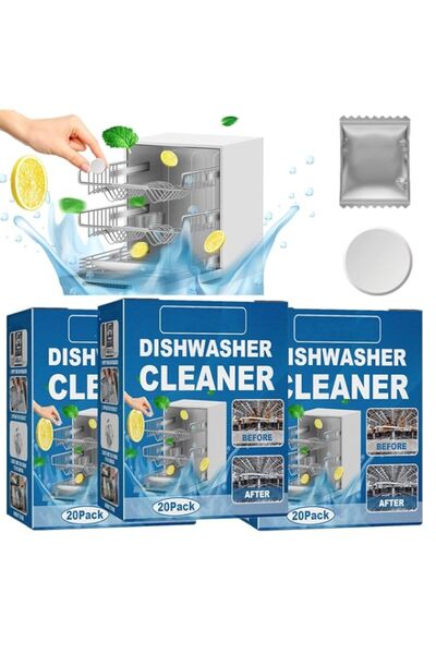 Generic Brand 60 Pack Dishwasher Cleaning Tablets, Deep Cleaning Action for K...