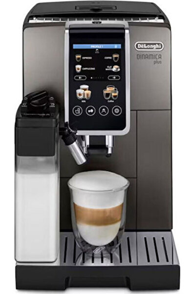 De'Longhi Dinamica Plus Αυτόματη Μηχανή Καφέ Εσπρέσο 1450W Πίεση 15bar με Μύλ...