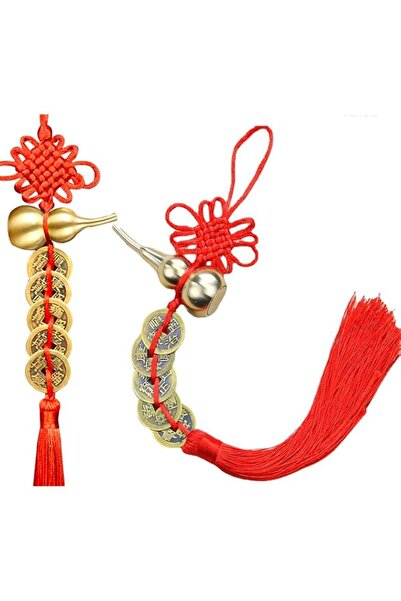 Generic Brand X spring Meta Gourd, 2 PCS Brass Feng Shui Gourd with 5pcs Coin...