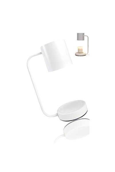 Generic Brand White Iron Candle Warmer Lamp with Uniform Heating for Home Dec...
